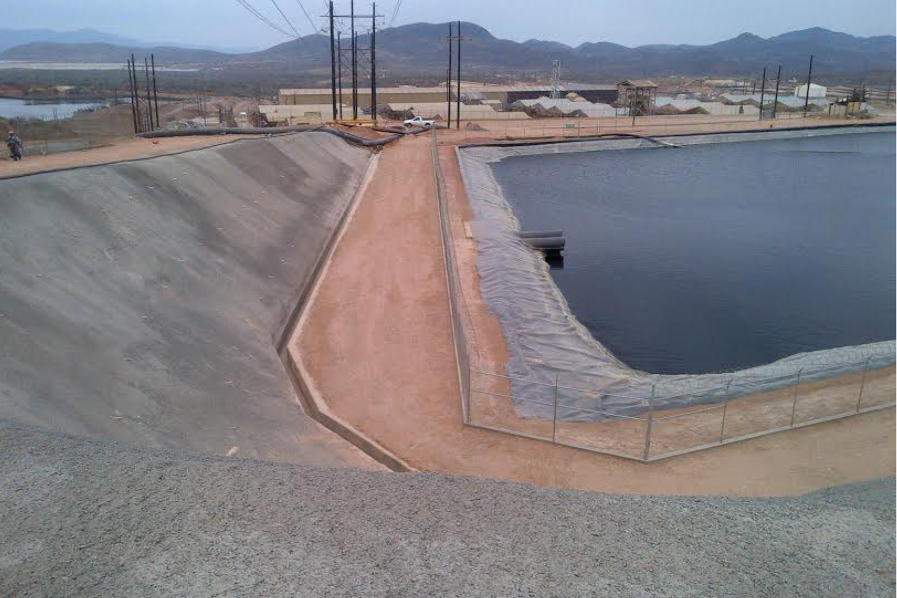 LANZADO PARA PROTECCION DE ALMACEN DE AGUA